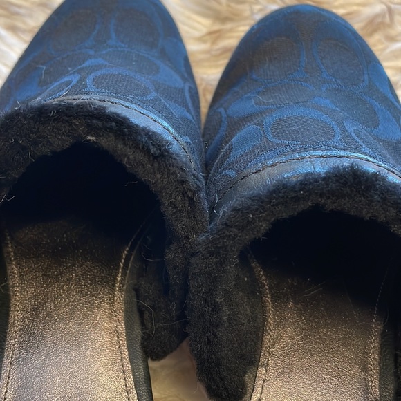 Coach Fleece Lined Mule - Picture 6 of 7